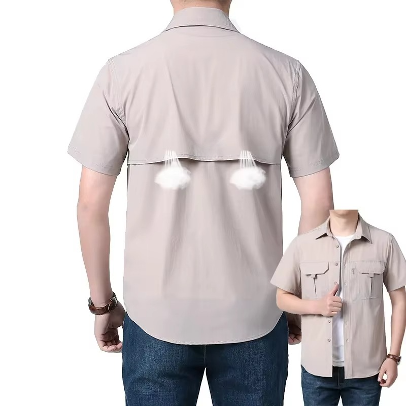 Men's Breathable Cool Cotton Casual Shirt