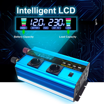 High Power DC to AC Converter for Car and Solar
