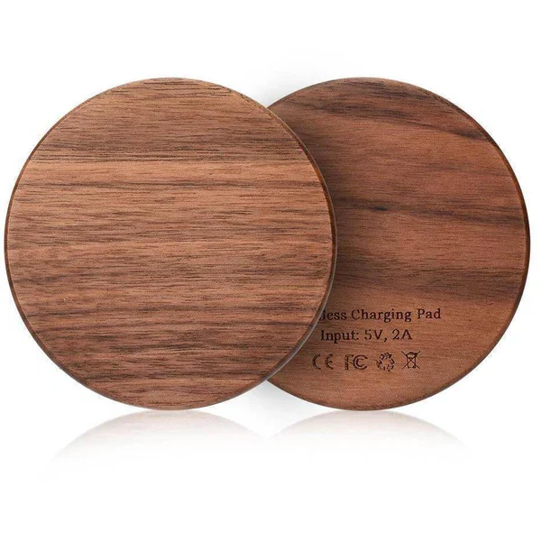 Quick Wireless Wood Phone Charger