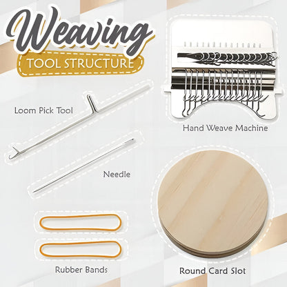 Portable Compact Weaving Loom
