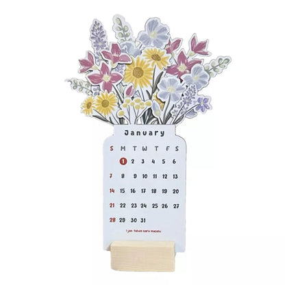 Colorful Daily Desk Calendar Planner Organizer