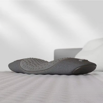 Heated Back Support Cushion with Vibration Massage Therapy - Hehif
