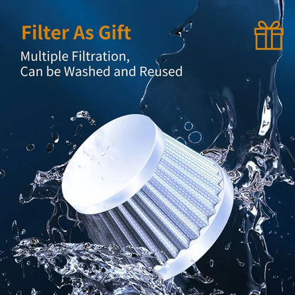 Portable Rechargeable Auto Vacuum Cleaner