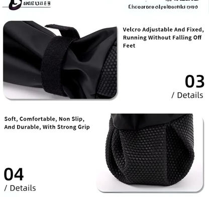 Waterproof Puppy High Top Boots with Grip Soles