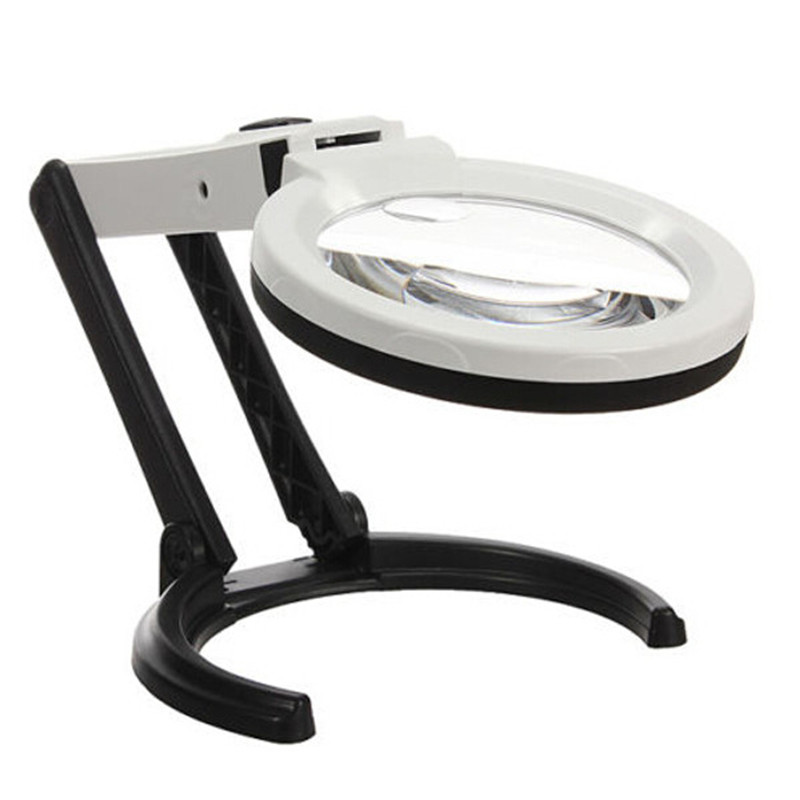 Bright LED Desk Magnifying Lamp