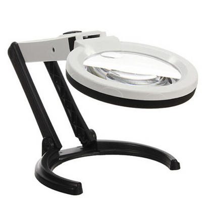 Bright LED Desk Magnifying Lamp