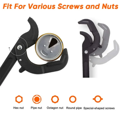 Versatile Adjustable Basin Wrench