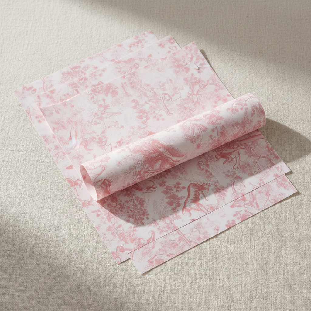 Durable Vintage Brown Gift Wrap Paper 20 Sheets