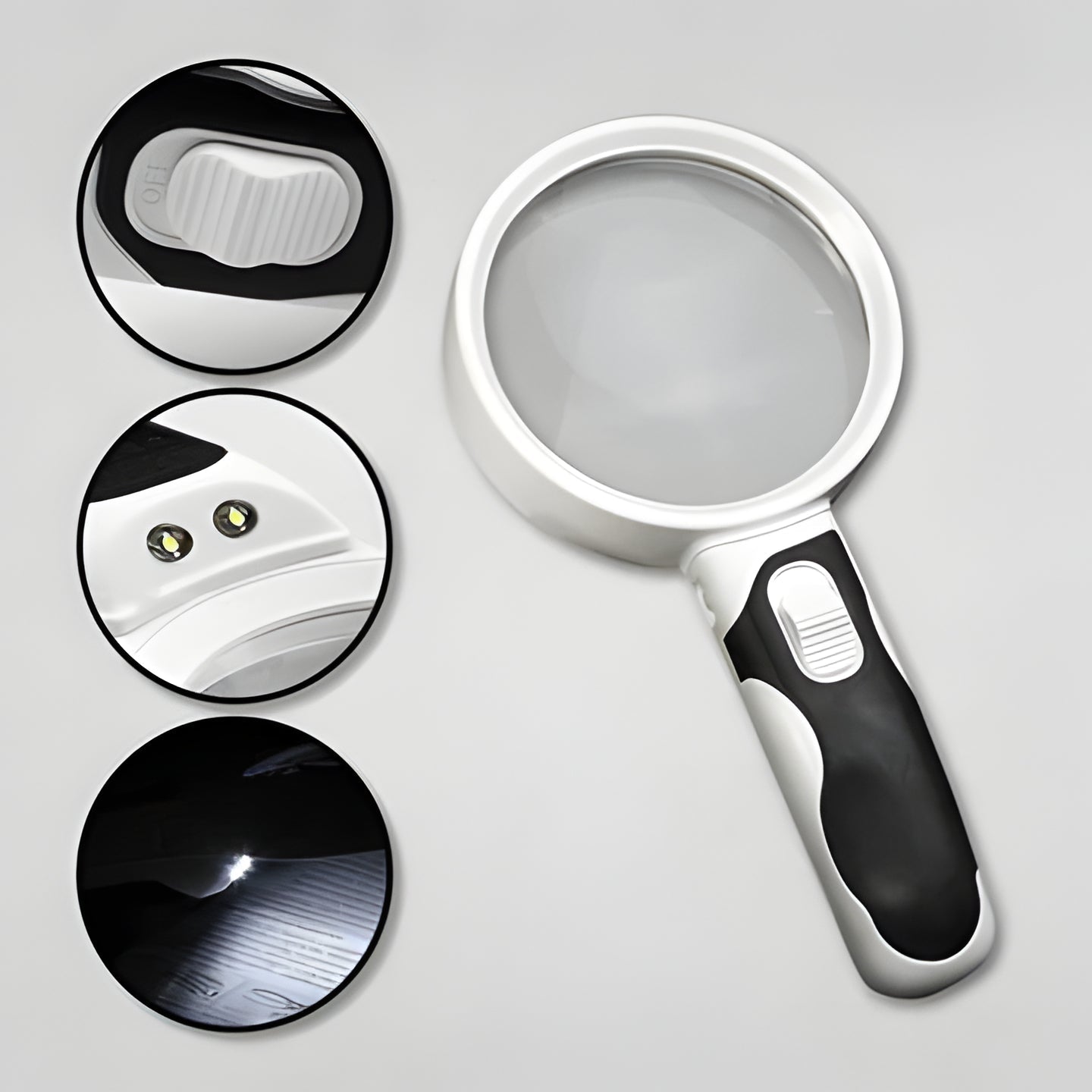 Compact LED Magnifying Lens