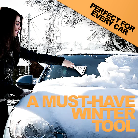 Fast Thermal Ice Windshield Scraper