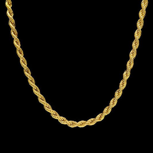 Luxury 14k Gold Bar Necklace - Hehif