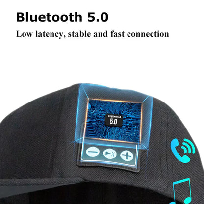 Sporty Bluetooth Wireless Baseball Cap