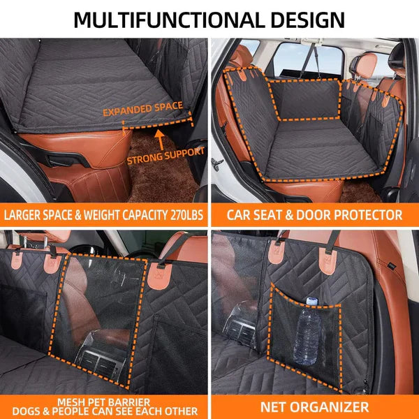 Durable Pet Car Seat Protector for Dogs