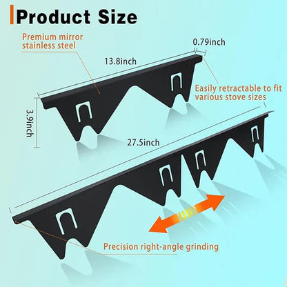 Easy Clean Stove Gap Filler