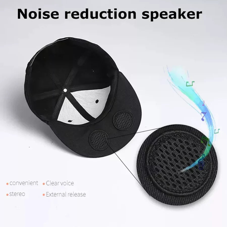 Sporty Bluetooth Wireless Baseball Cap