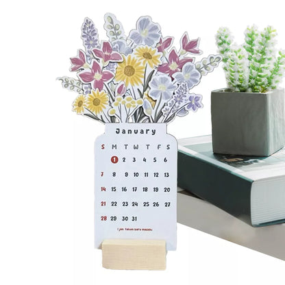 Colorful Daily Desk Calendar Planner Organizer