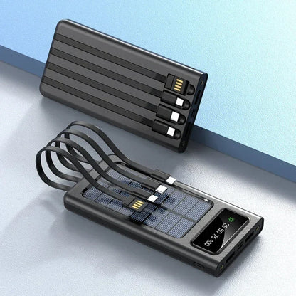 Portable High Capacity Solar Charger 20000mah - Hehif