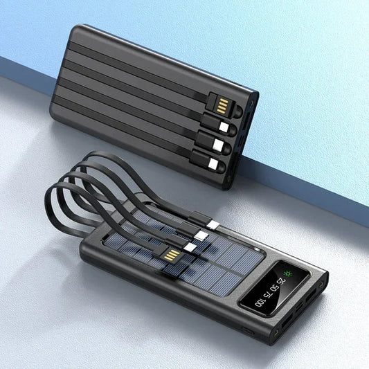 Portable High Capacity Solar Charger 20000mah - Hehif
