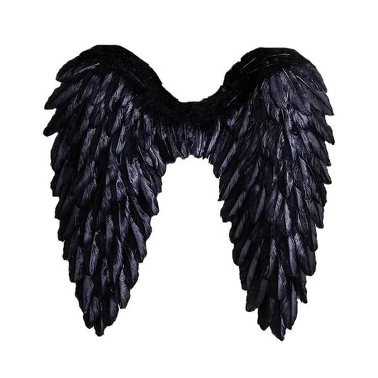 Deluxe Angel Costume Wings for Halloween Dress Up - Hehif