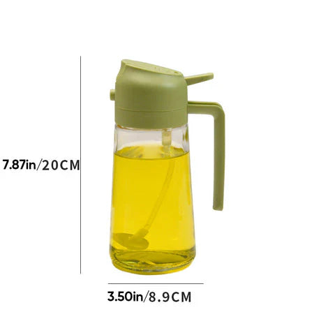 Multi-Purpose Glass Oil Spray Bottle