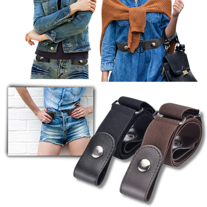 Easy Fit Stretch Waist Belt - Hehif