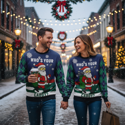 Humorous Beer Xmas Sweater Long Sleeve Funny Print