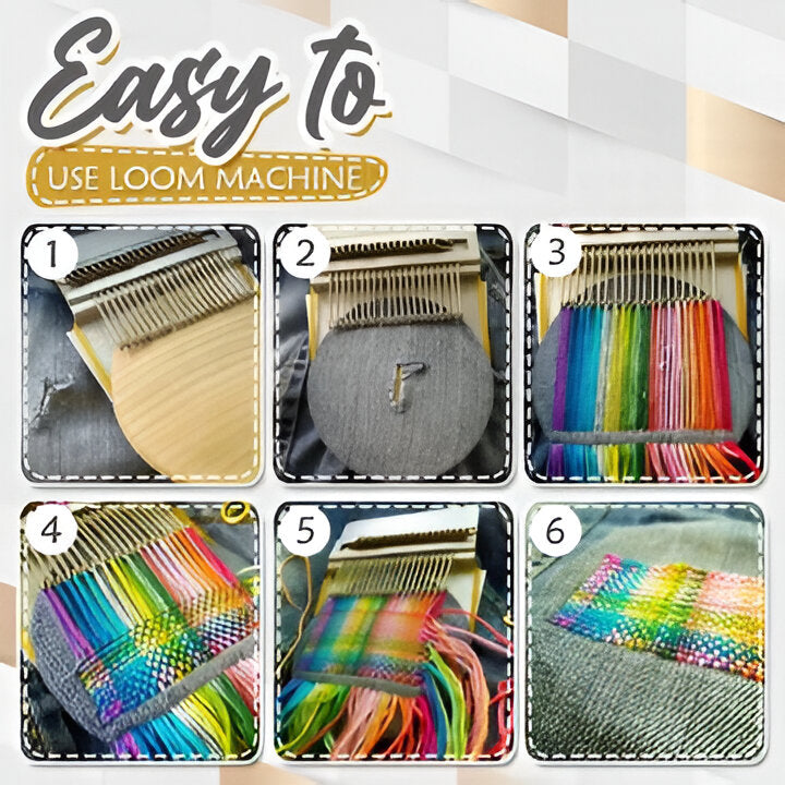 Portable Compact Weaving Loom