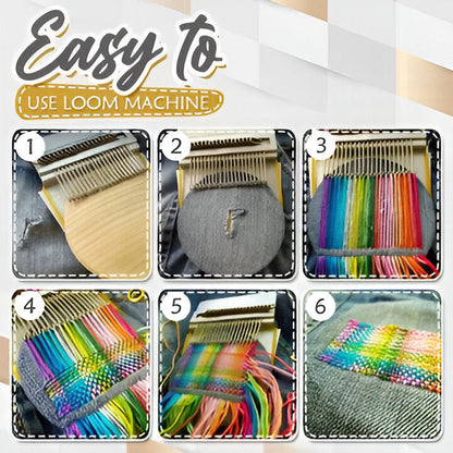Portable Compact Weaving Loom