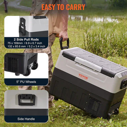 Portable Compact Car Fridge - Hehif