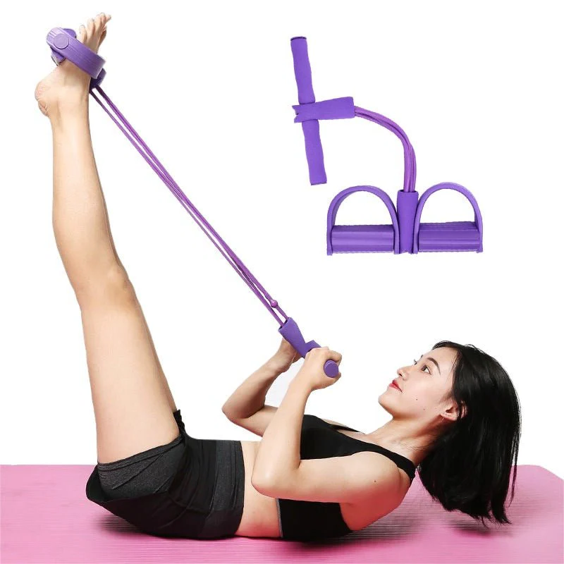 Home Gym Resistance Exercise Pedal Strap System