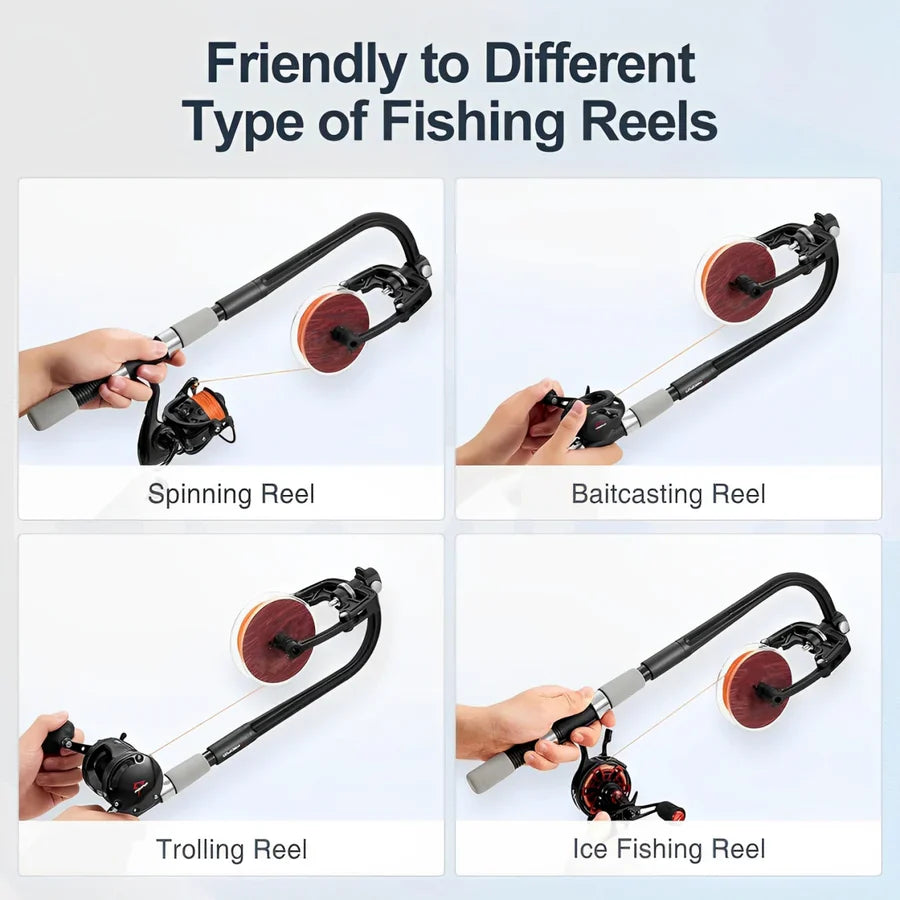 Compact Fishing Line Storage Reel