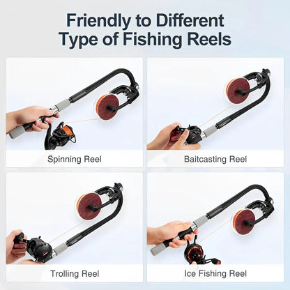 Compact Fishing Line Storage Reel