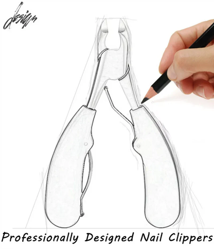 Easy Grip Toenail Clipper for Thick Nails