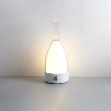 Wireless Wine Bottle Table Lamp with Bluetooth Speaker - Hehif