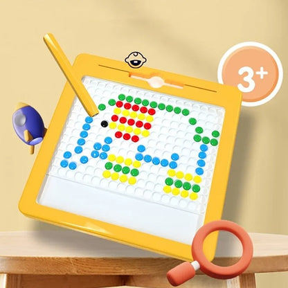 Fun Kids Magnetic Drawing Board with Dots