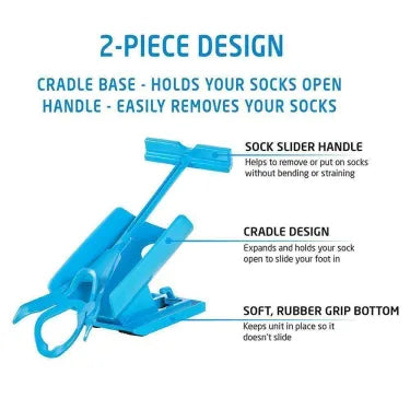 Simple Slip On Compression Sock Helper Kit