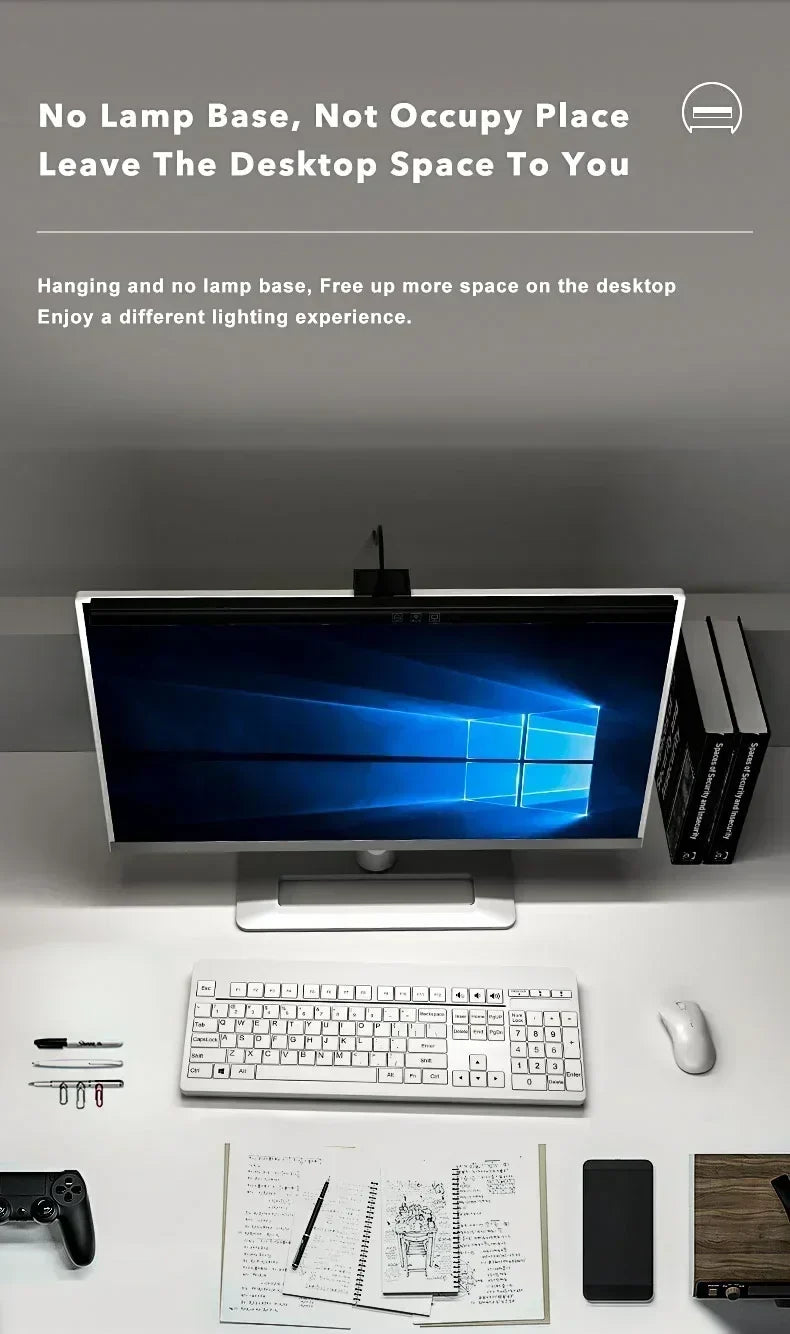 Slim LED Desk Lamp Bar