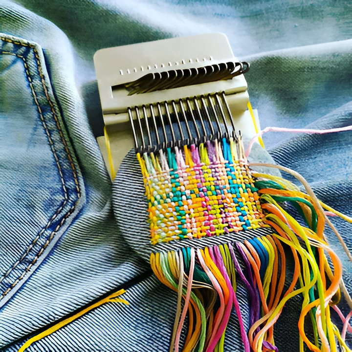 Portable Compact Weaving Loom
