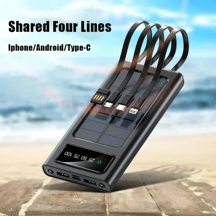 Portable High Capacity Solar Charger 20000mah