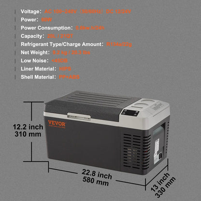 Portable Compact Car Fridge