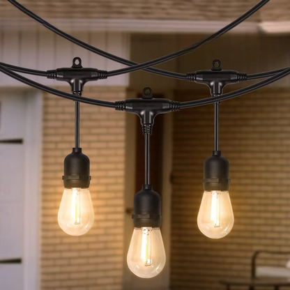 Weatherproof String Lights for Patio and Outdoor Decor - Hehif