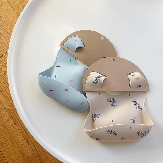 Comfortable Baby Bib with Fun Design and Adjustable Strap - Hehif