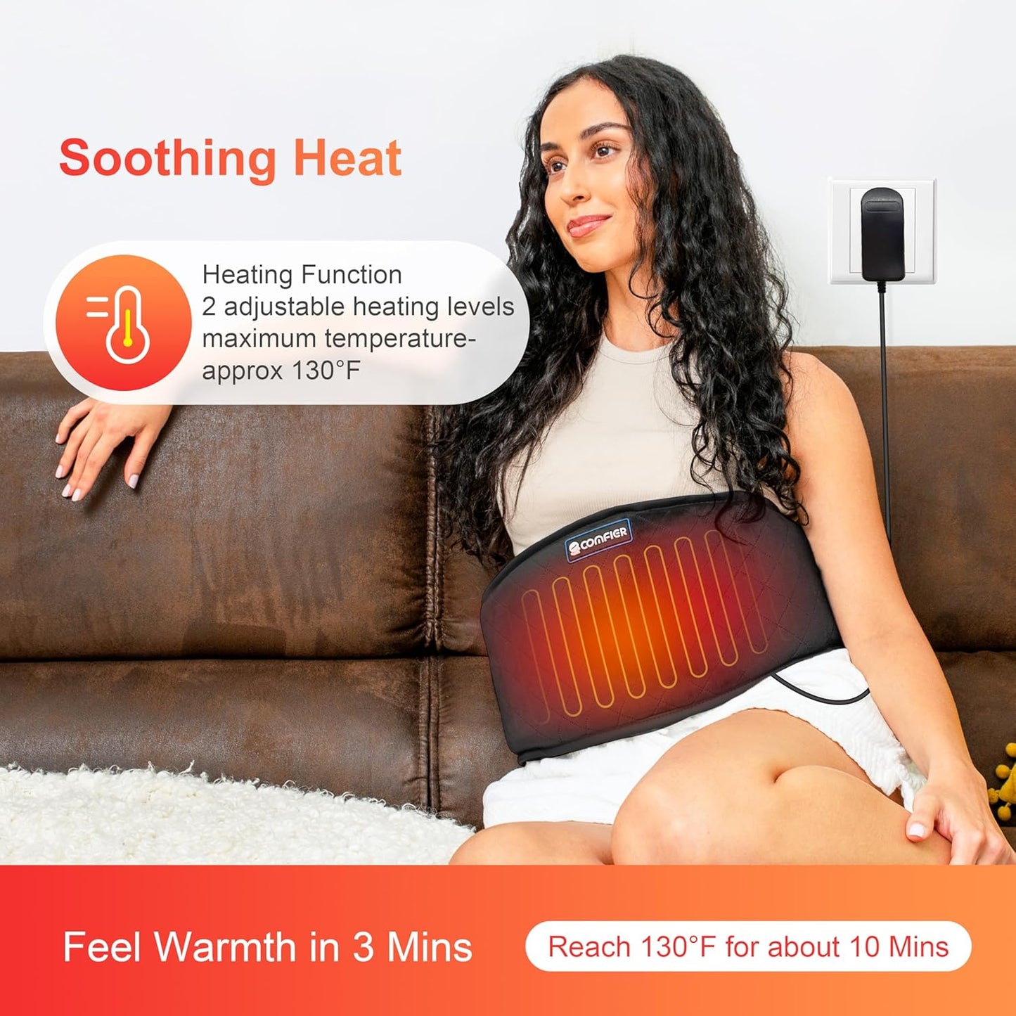 Relaxing Heat Wrap For Lower Back Relief