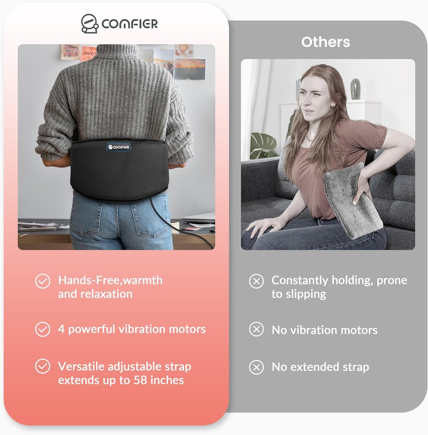 Relaxing Heat Wrap For Lower Back Relief
