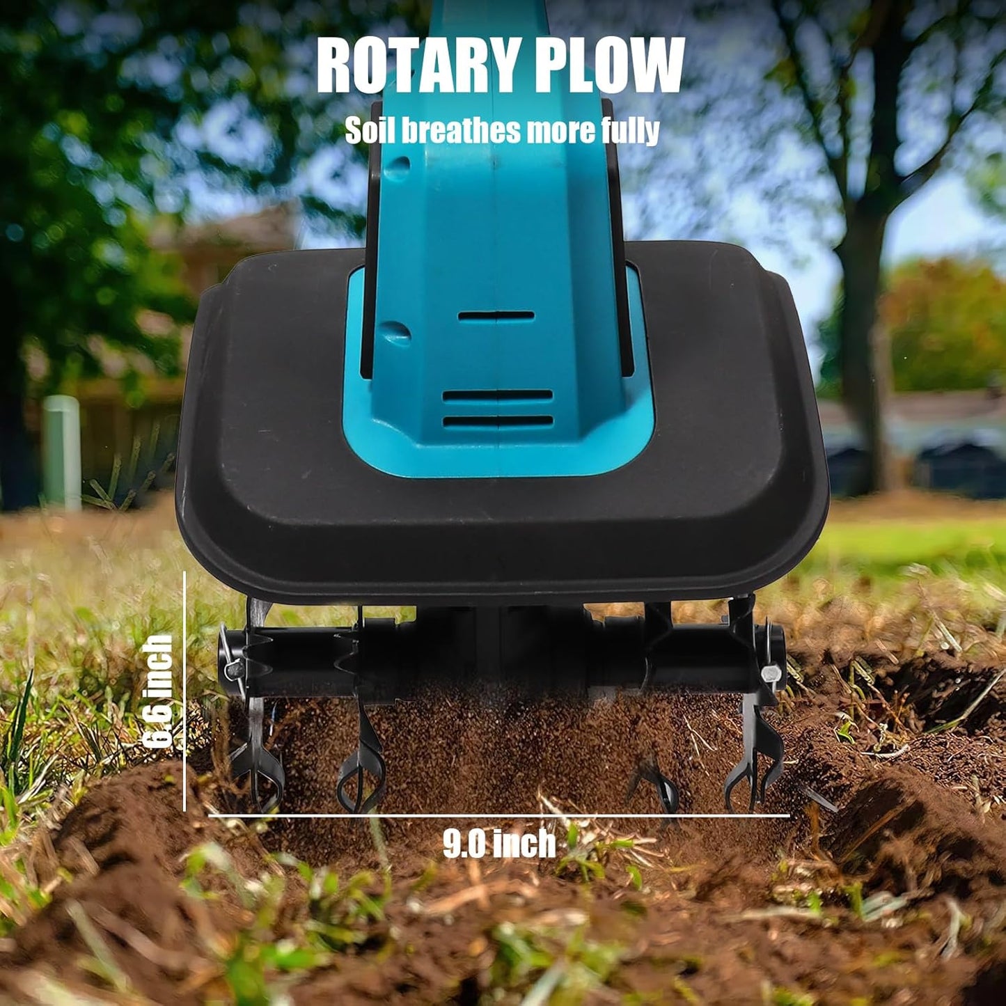 Portable Electric Garden Tiller