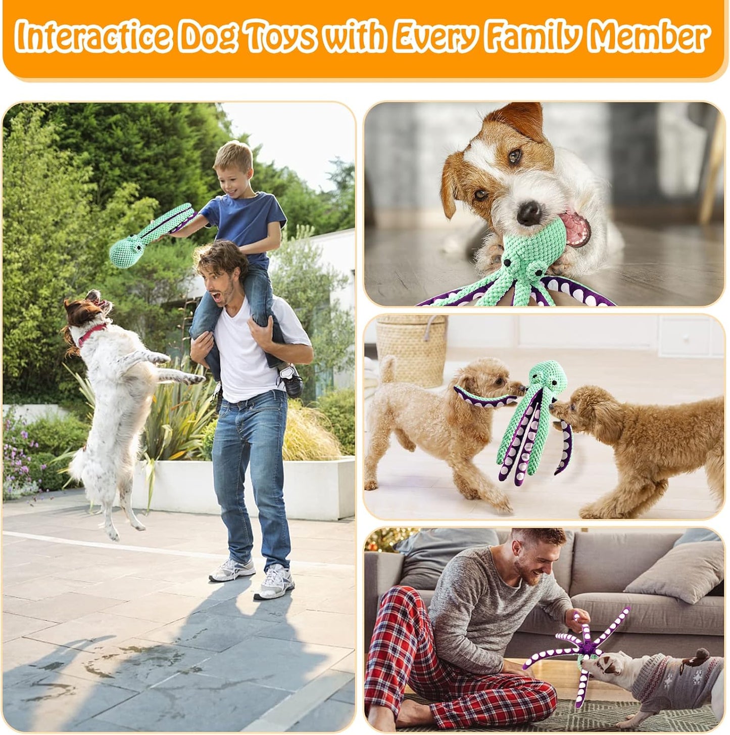 Cuddly Plush Dog Toy - Gentle, Long Lasting Pet Friend