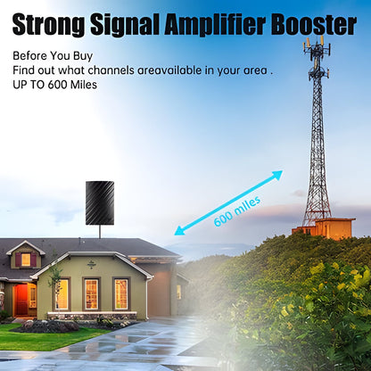 Strong Signal 4K HDTV Indoor Digital TV Antenna