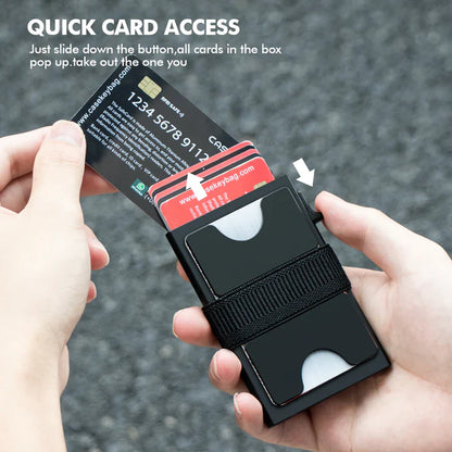 Secure Credit Card Money Holder