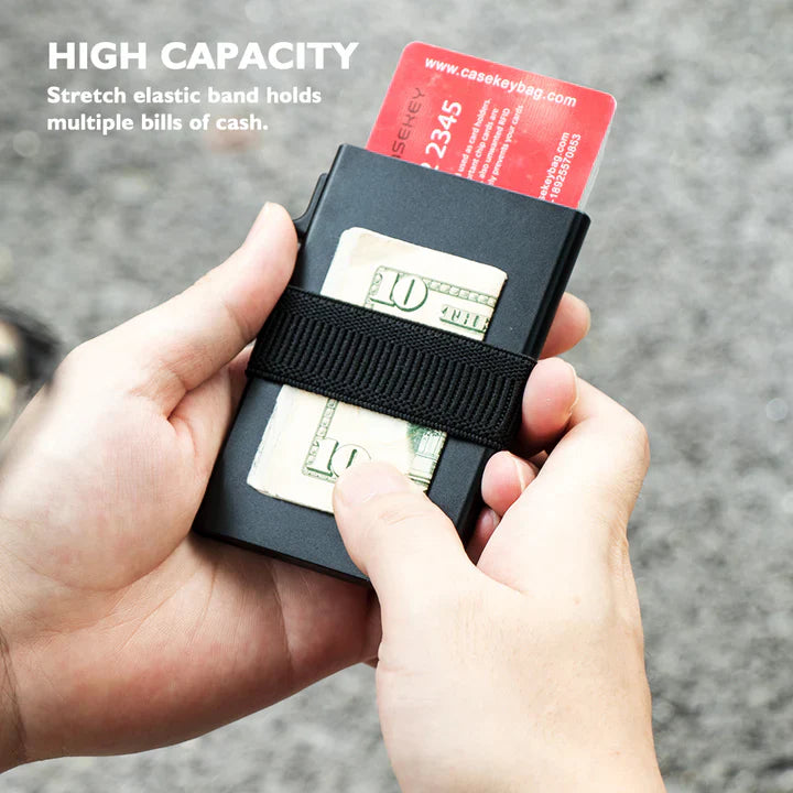Secure Credit Card Money Holder