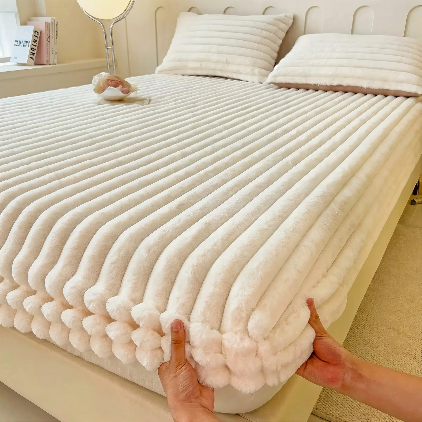 Premium Plush Fitted Bedding Sheet